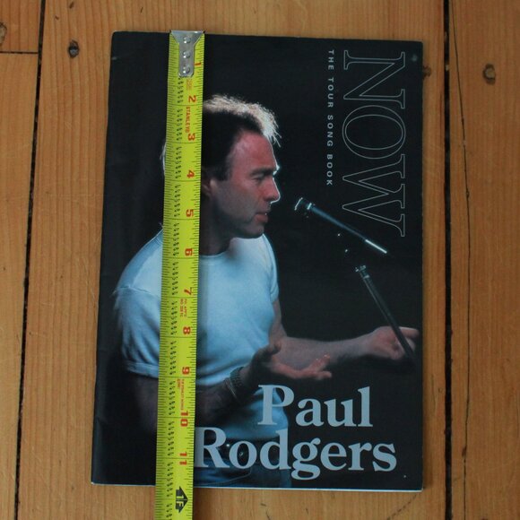 Vintage Paul Rodgers 1997 "Now" the Tour Song Book - Picture 4 of 5